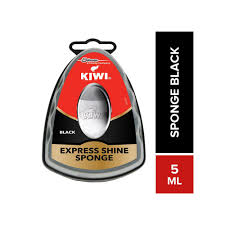 KIWI BLACK SHINE SHOES SPONGE 5ML