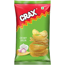CRAX CREAM ONION CHIPS